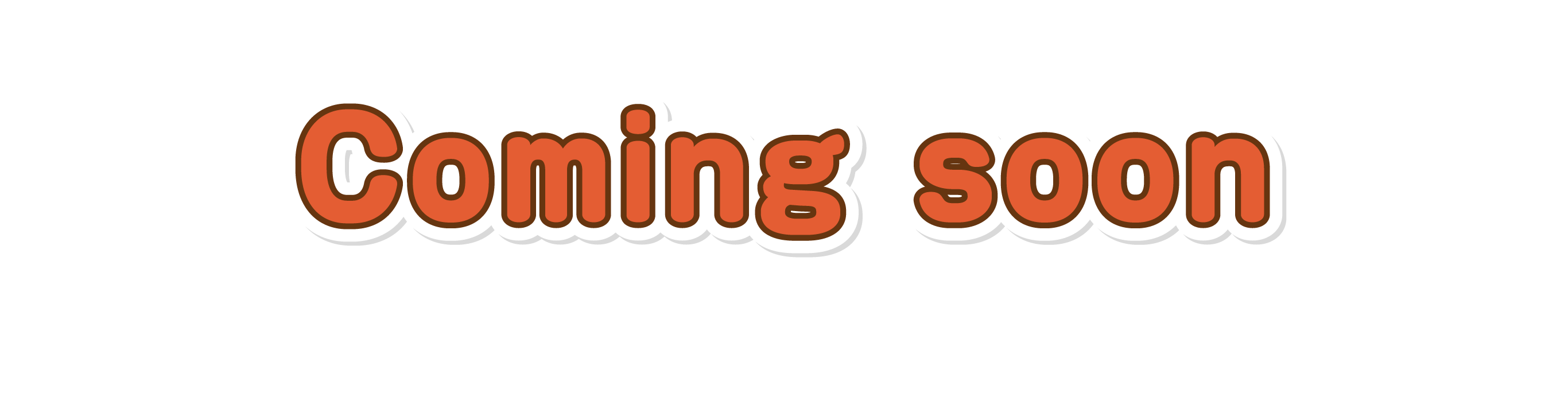 Coming soon